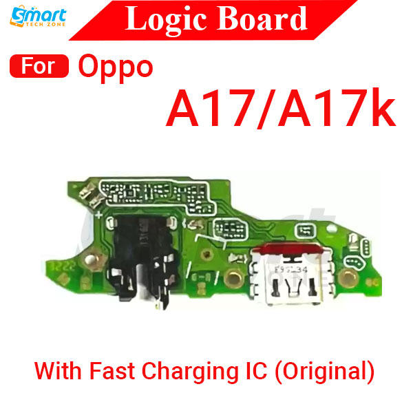 Charging Logic Board For Oppo A17/ A17K Charging Port USB Plug PCB Dock Connector Spare parts. 