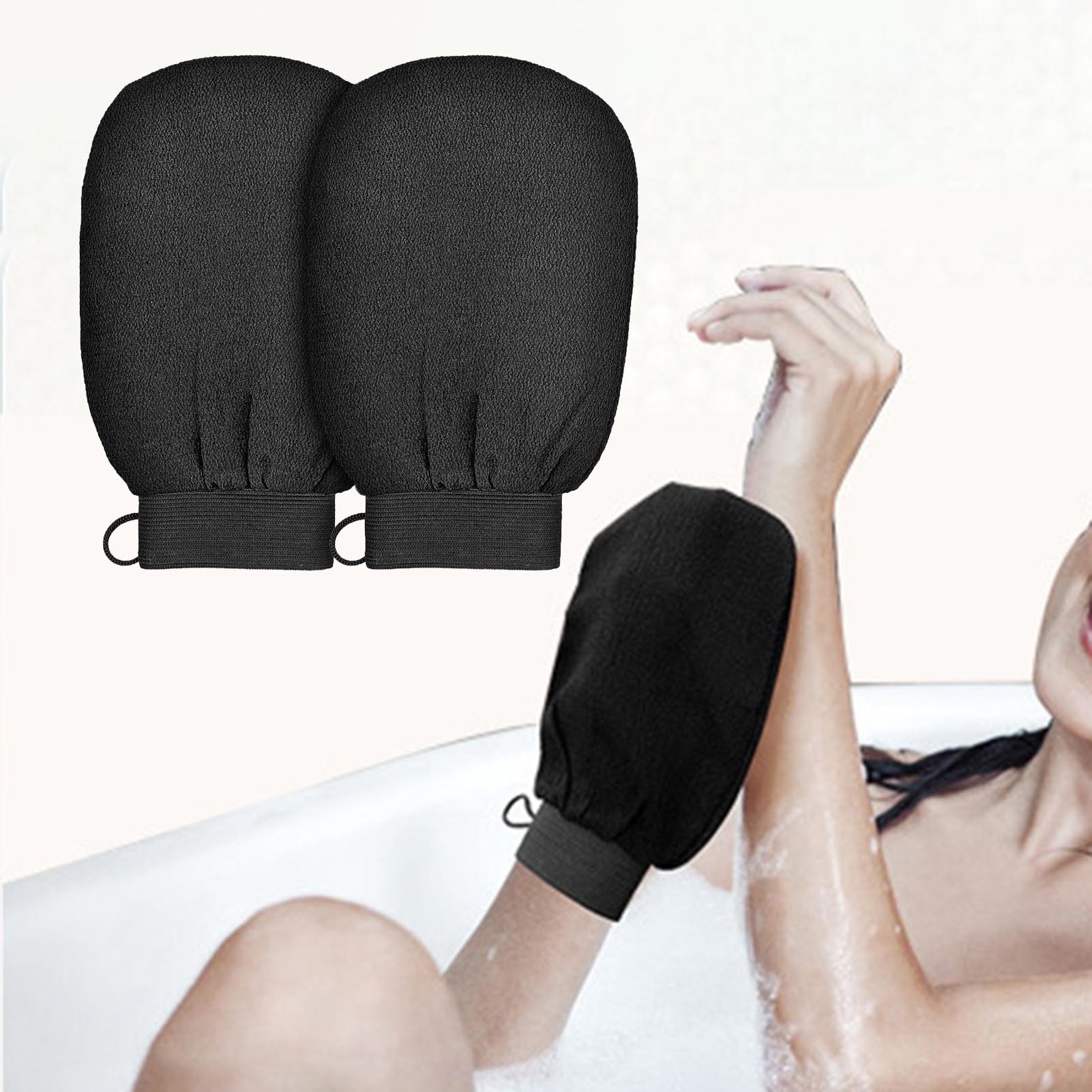Bathing Gloves Resistant Exfoliating Gloves Body Scrubber Dead Skin Remover. 