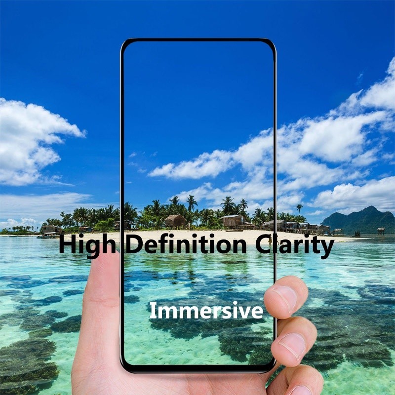 【World Supermarket 2021】(New) 3 in 1 Poco M6 Pro 4G 5G screen protector tempered glass film for Poco C65 X6 pro X5 Pro full cover front film screen protector glass back camera lens film. 