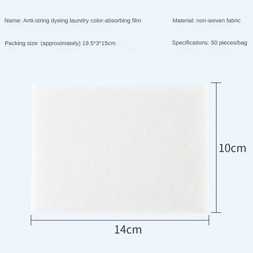 Laundry Detergent Tablet Sheet Washing Wipe Washing Machine Tide Color Catcher Grabber Sheet Bubble Cloth Anti Dyed Home. 