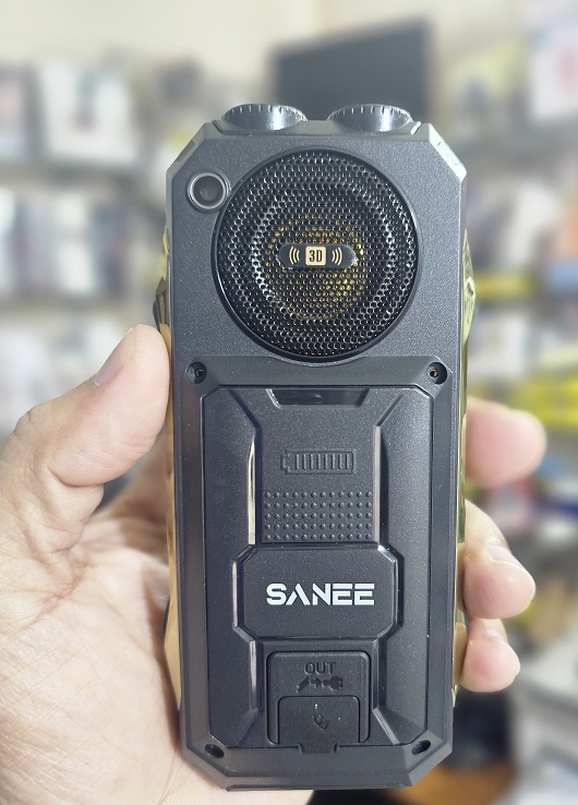 Sanee S8 Army Button Phone 6000mAh Dual Sim. 
