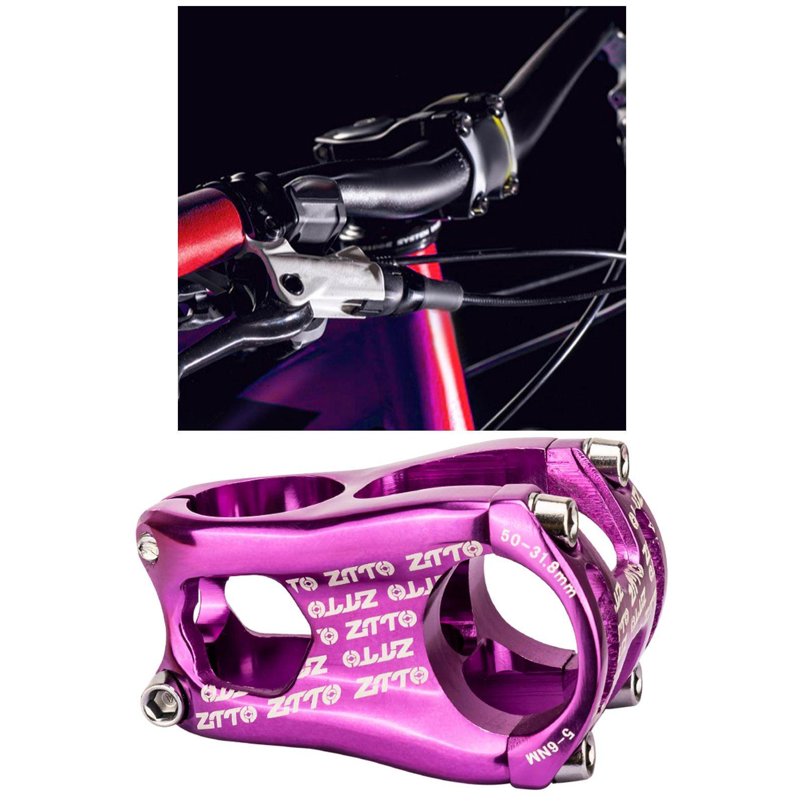 Purple Bike Handlebars