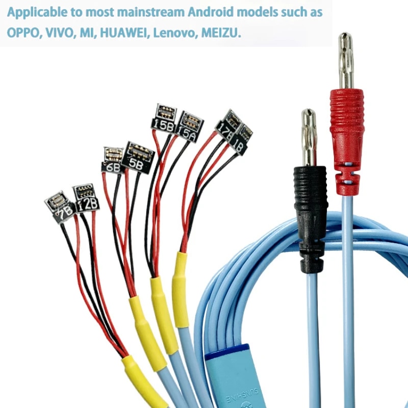Sunshine SS-905D SS-908E Iboot DC Power Supply Android Mobile Phone Repair Cable For iPhone 6 - 13 14 Pro Max Battery Boot Cable. 