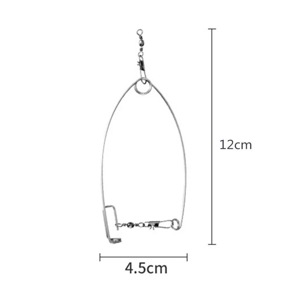 Universal Fishing Tackle Automatically Catch Fish Device Full Speed Fishing Artifact Spring Ejection Hook Trigger Spring Hook Automatic Fishing Device Automatic Fishing Hook. 