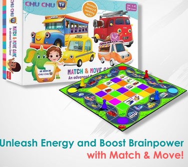 Funskool Chu Chu Match & Move Game. 