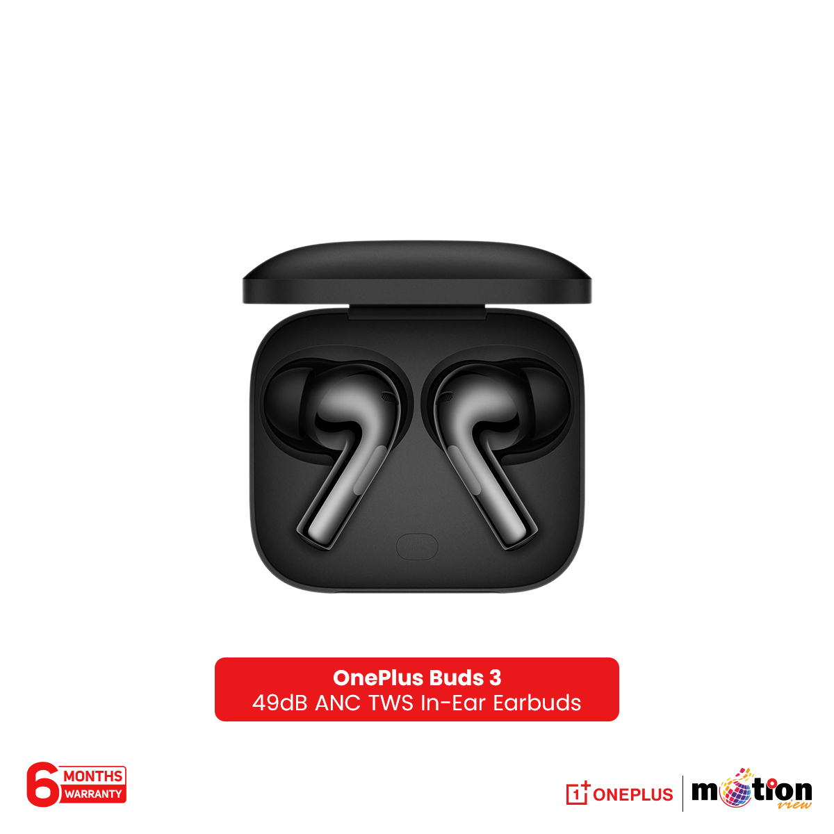 OnePlus Buds 3 Upto 49dB Noise Cancellation in Ear TWS Bluetooth Earbuds