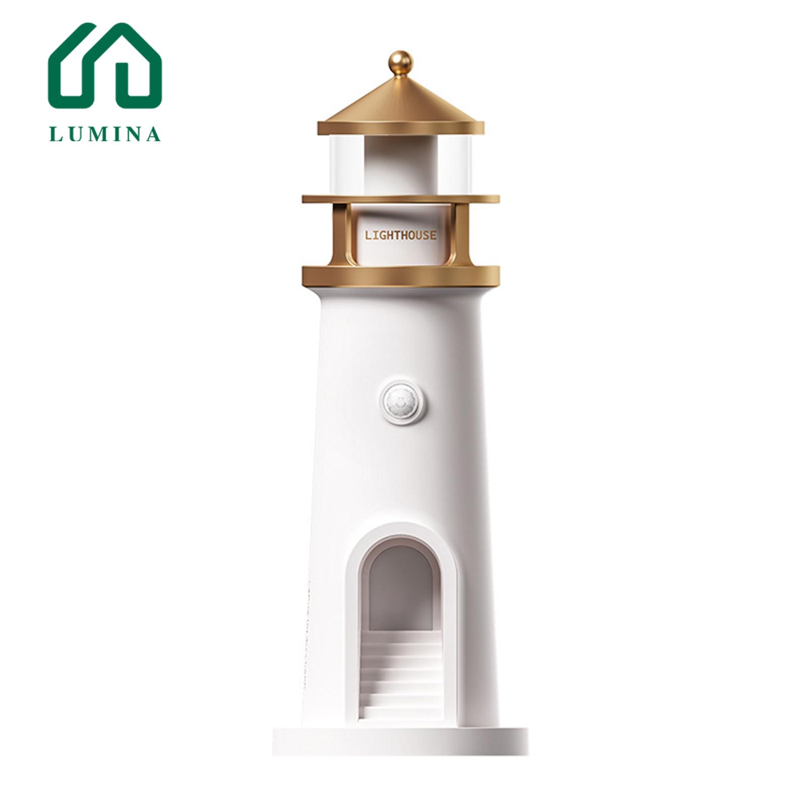 Lumina Adjusle Brightness Night Light Rechargeable Moon Lamp Projector Led Night Light with Remote Control Adjusle Brightness r Function Lighthouse Night Light le Decor Buyers' Favorite. 