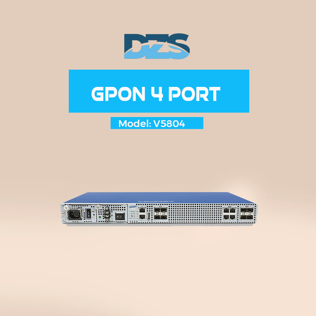 DASAN GPON OLT 4 PORT V5804
