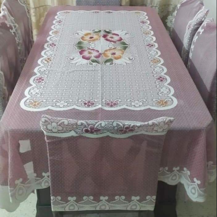6 Chair Dining Table Cloth (Not Chair Cover) - Dress Up Your Dining Table With This Elegant Table Cloth
