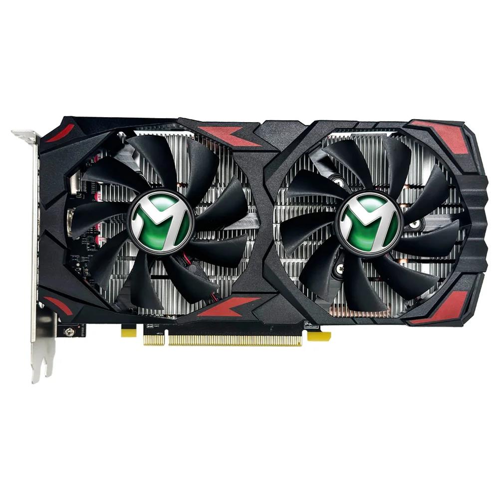 MAXSUN AMD RX 580 8GB 2048SP 8Pin Placa De Video Gaming Graphics Card GDDR5 256Bit Radeon GPU desktop computer components. 