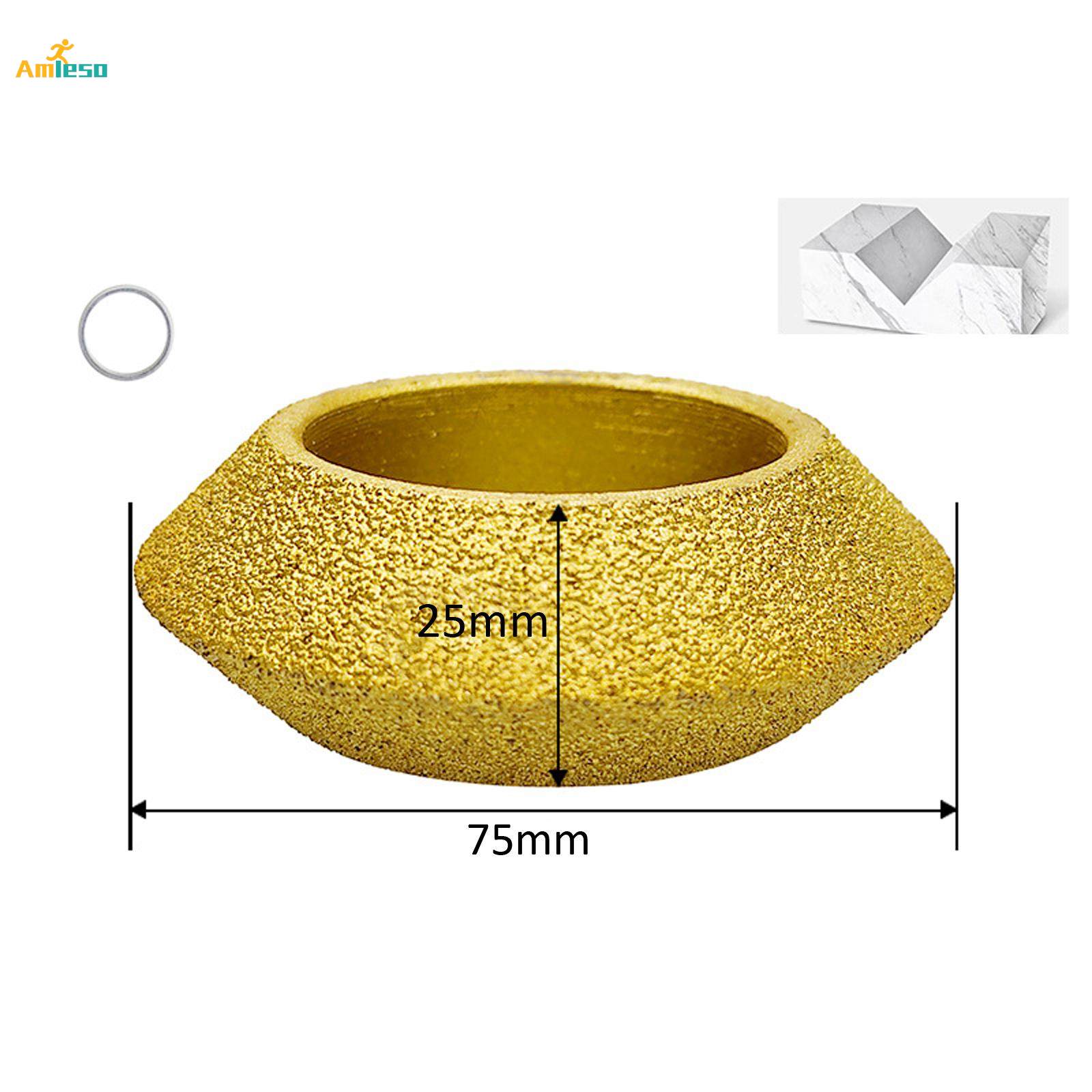 Grinding Wheel V Shaped Groove Grinder for Angle Grinders Marble 25mm
