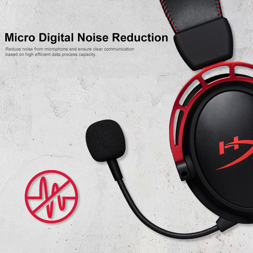 Kingston HyperX AMP USB Sound Card virtual 7.1 Surround Sound Built-in DPS Sound Card with 3.5mm Plug for Headset(HX-USCCAMSS-BK). 