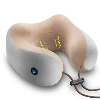 Massager Pillow Neck Support Travel Memory Foam Pillow For Neck