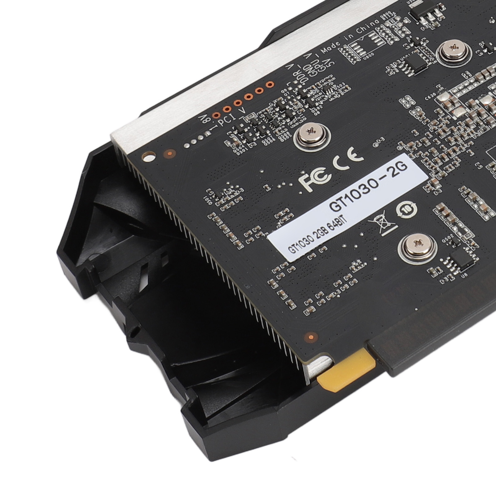 GT1030 2GD5 Graphics Card VGA Support DirectX 12 Graphics Card PCI Express 2.0 16X Easy To Install HD Multimedia Interface for Desktop. 