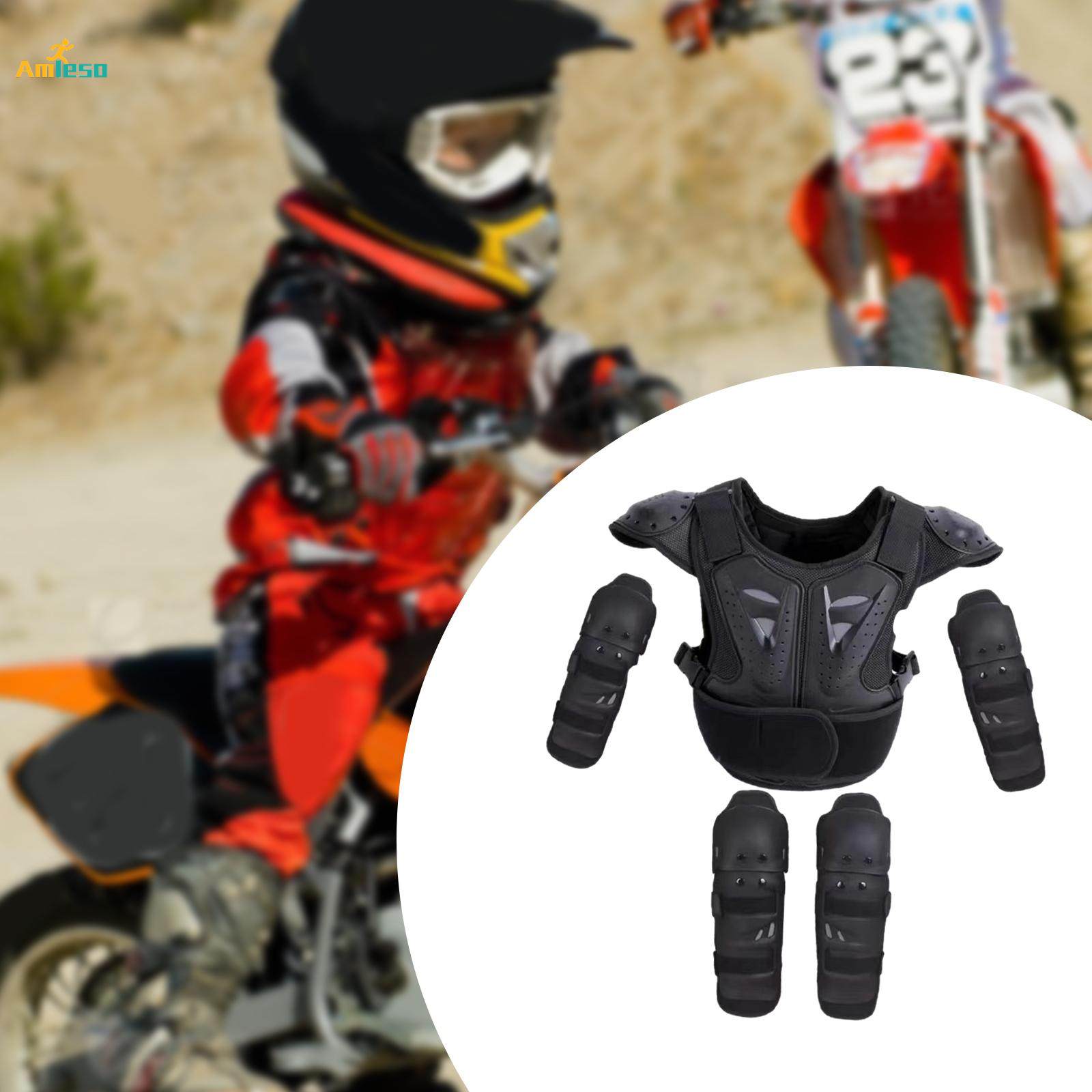 Kids Motorcycle Full Body Suit Skateboard Child Skating Dirt Bike