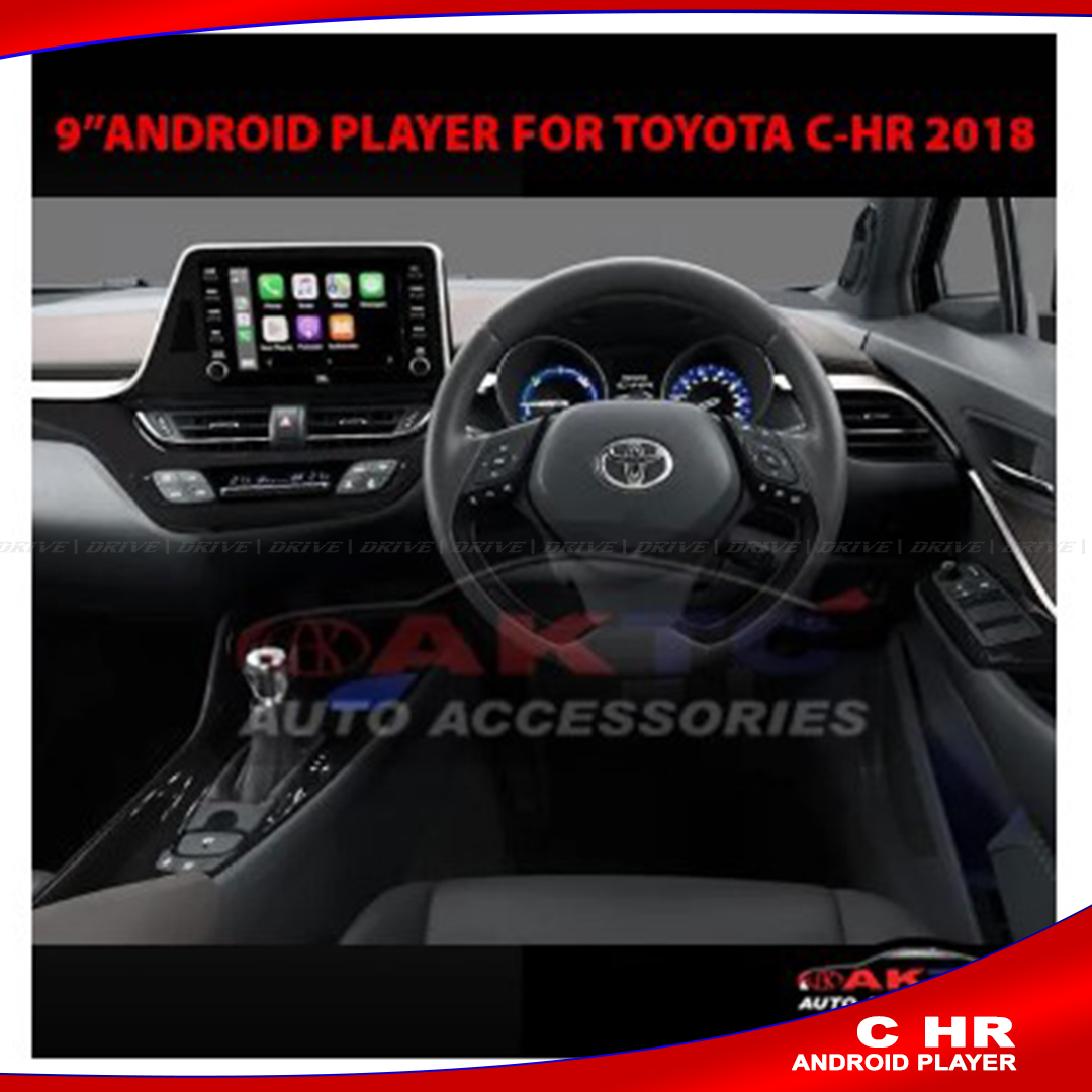 ANDROID PLAYER FOR TOYOTA C HR CAR PLAYER FOR CHR, CAR ANDROID PLAYER. 