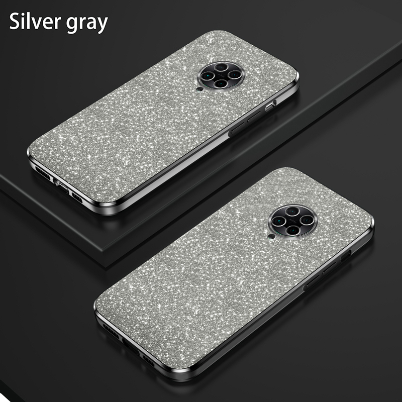 AnDyN Phone Case for Xiaomi Poco F2 Pro Redmi K30 Pro Flash Powder Gradient Plating Casing