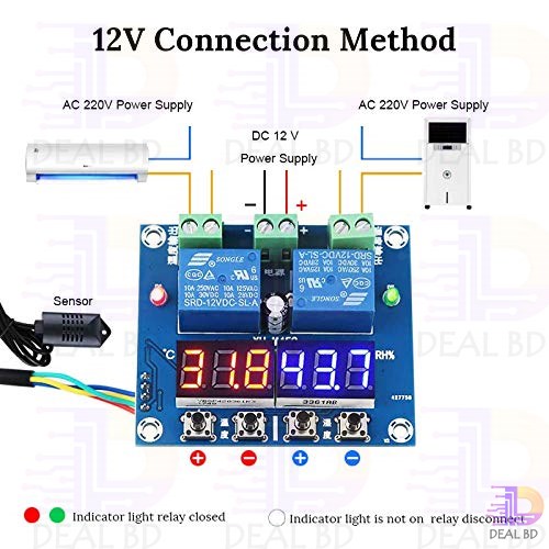 XH-M452 Digital Temperature & Humidity Controller. 