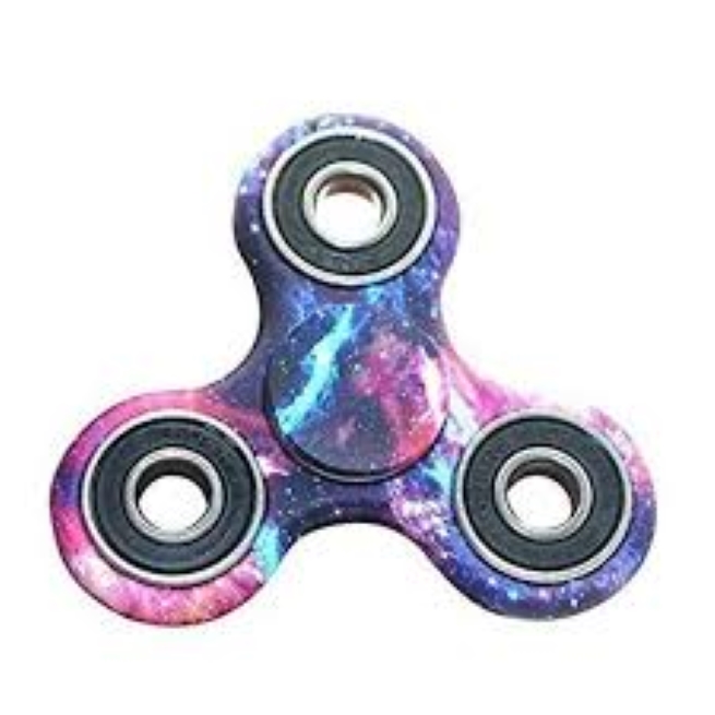 FRIDGET SPINNER Fidget Spinner Stress Reducer Toy-Multi Design Fidget Spinner Stress Reducer Toy - White and Black. 