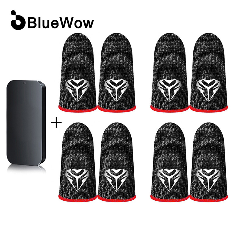 Finger Sleeves For Gaming Pair Sweatproof Gloves Breathable