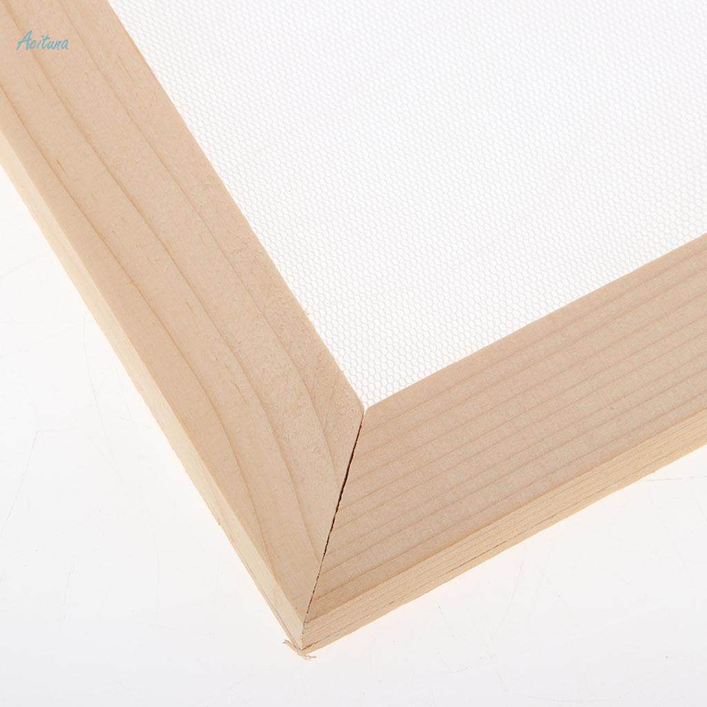 4X A4 Paper Making Mould Kit Making Handcraft Art Paper Making Supplies 20x30cm. 