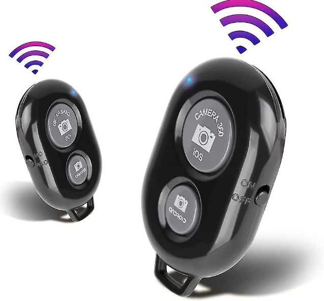 Bluetooth Remote Shutter Portable Selfie Clicker For Smartphone. 