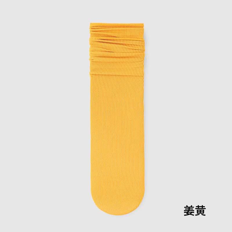 Zhuji socks for women's summer thin white pile socks for women's summer net red ice socks with loafers, sandals, stockings. 