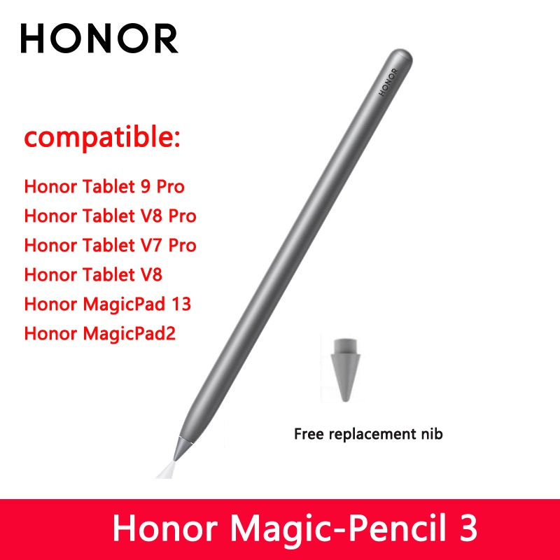 For HONOR Magic-Pencil 3 Tablet stylus pen Compatible with Honor Tablet V8 Pro V8 V7 Pro Pad9 With Free Replacement Nib