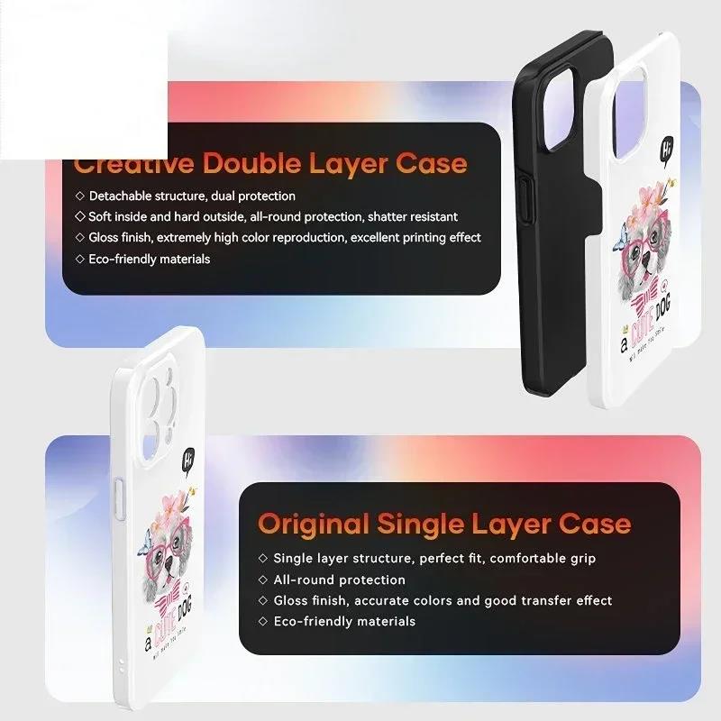 Factory Wholesale Heat Transfer Printer Phone Case 3d Sublimation Machine Mini Press for Colorful DIY. 