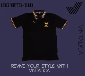 Polo shirt Louis Vuitton Blue size S International in Cotton  25374505
