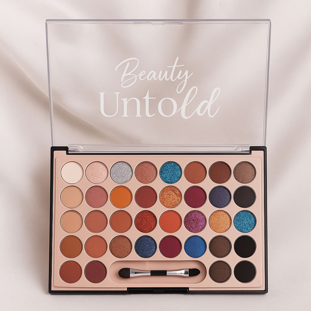 36 Color Eye shadow box with Brush Free. 