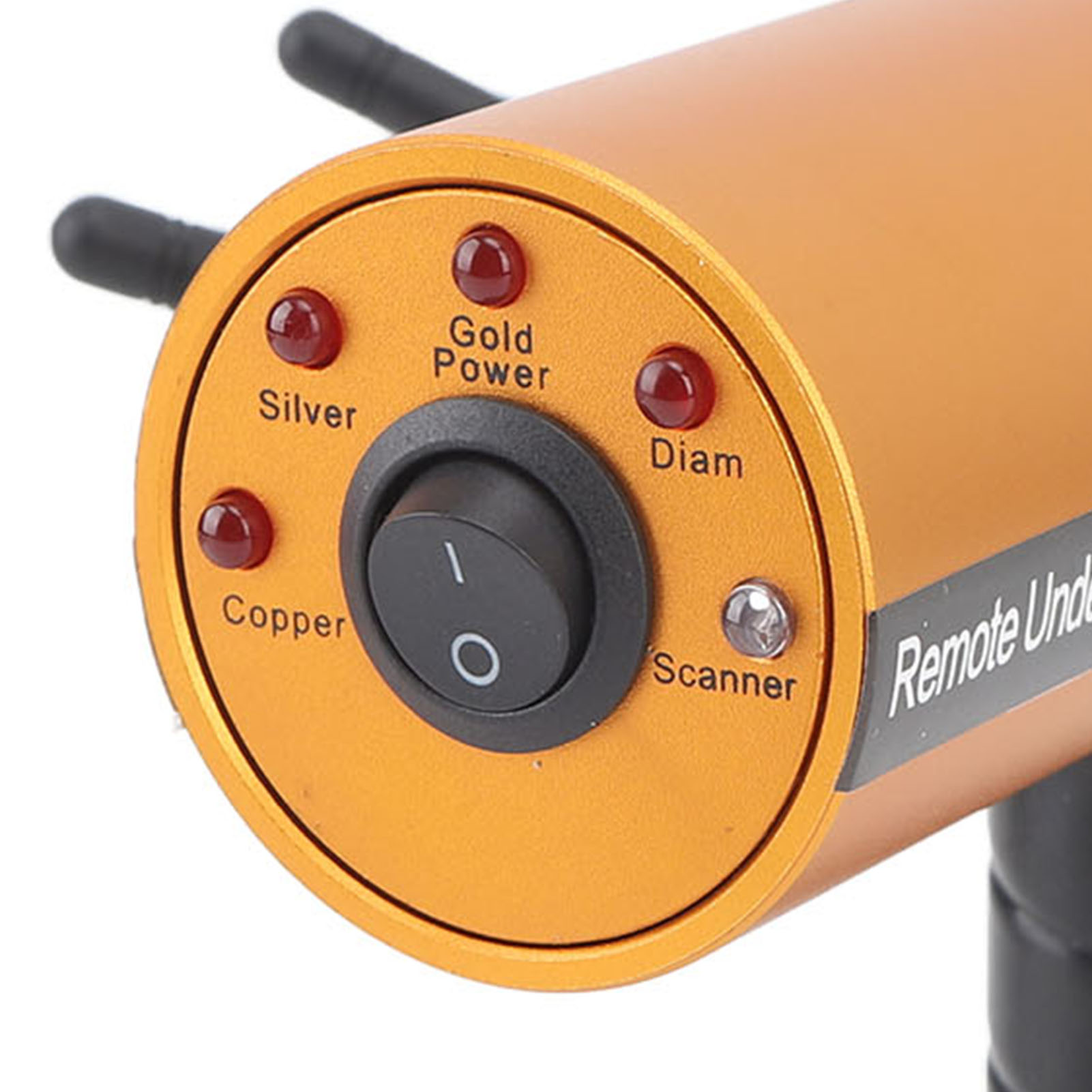 AKS Metal Detector Metal Pinpointer 30m Depth 1200m Range 6 Antenna Accurate Finding Gold Detector. 