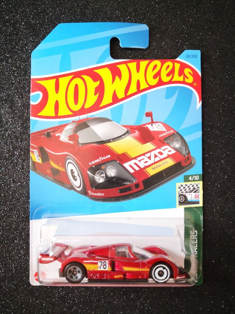 Hot Wheels 2023 Release (Mainline) Mazda 787B Maroon, Scale - 1:64. 