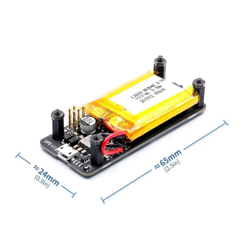 UPS Lite V1.2 UPS Power HAT Board for Raspberry Pi Zero Zero W. 