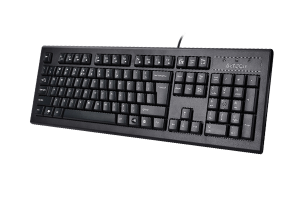 A4tech KRS-82 USB Wired Keyboard - Bangla Layout - FN Multimedia Key - Comfort Roundedge Keycaps - USB - For PC/Laptop - Black. 