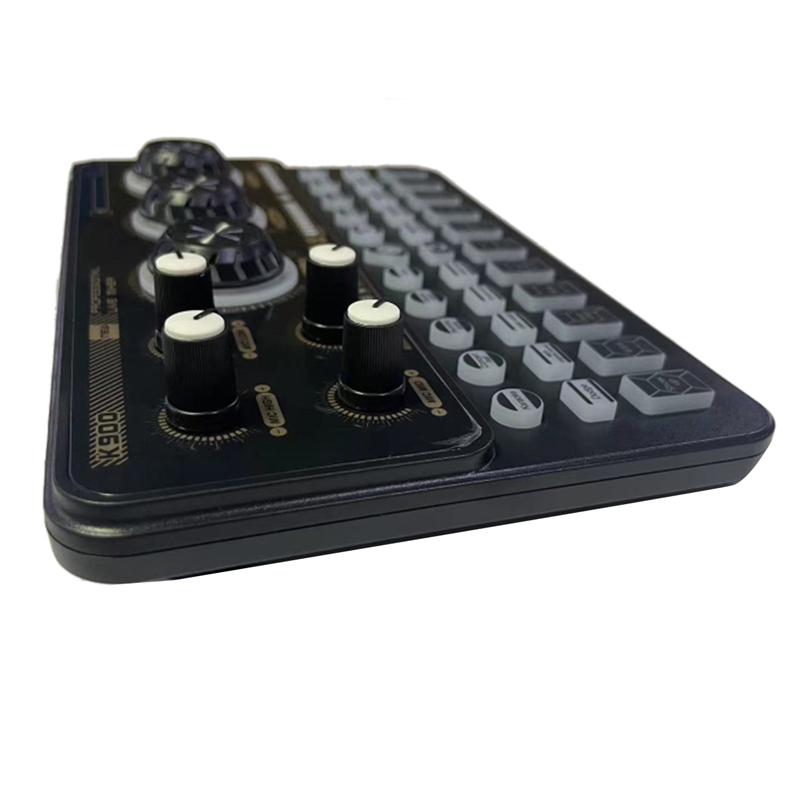 SK900 K900 Mixer Live Equipment Mobile Phone Computer USB External Sound Card Multi-Function Sound Card English Version. 