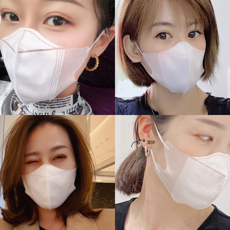 3D Duckbill Mask kn95 3ply 3 Ply Duck Bill earloop Rope Contents 50 Pcs. 