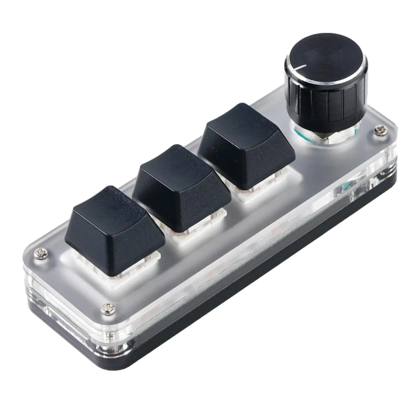 SimPad OSU RGB Mini Keyboard 3 Keys Knob Hot Swap Macro Programming Keyboard Gaming Drawing Red Switch USB Custom Keypad