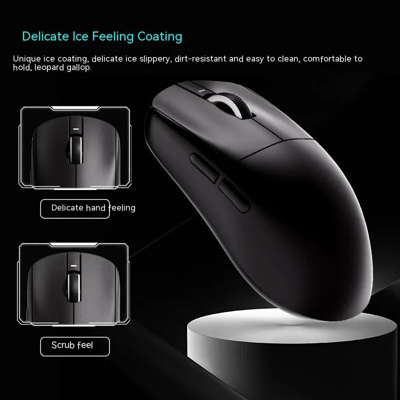 VGN VXE Dragonfly R1 Wireless Gamer Mouse PAW3395 48g 4KHz Rechargeable Type-C PC Gamer Mouse for APEX Valorant FPS Gaming. 