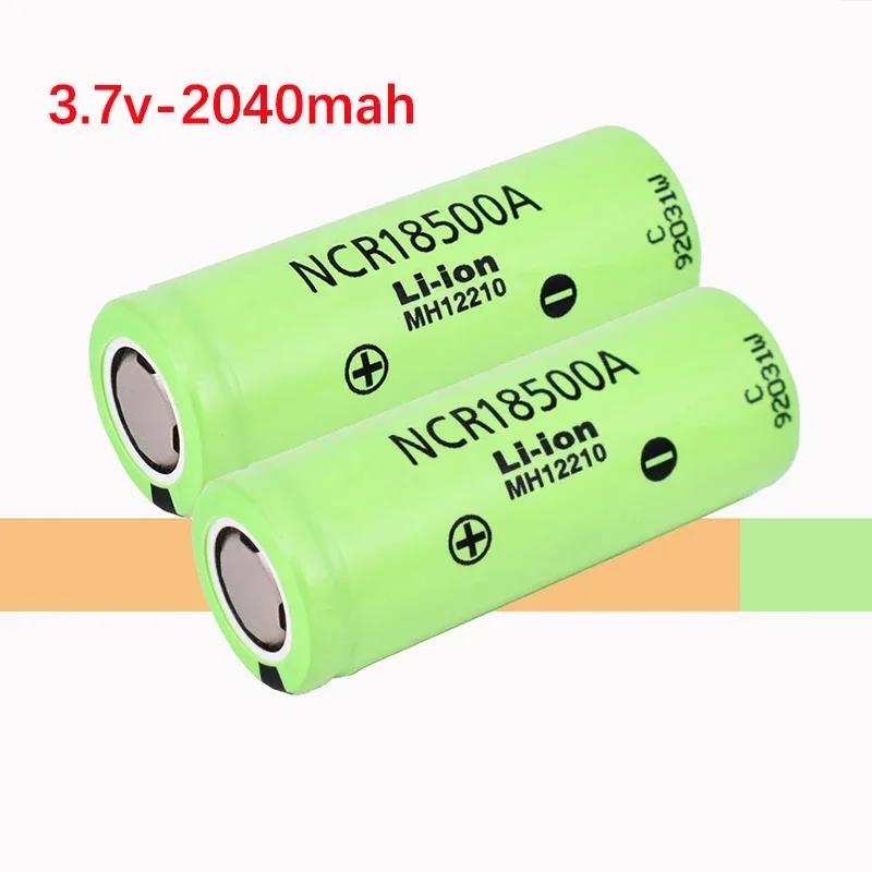 New high-quality 18500 3.7V 2040mAh NCR18500A 3.7V battery for flashlights, toy flashlights, etc lithium battery
