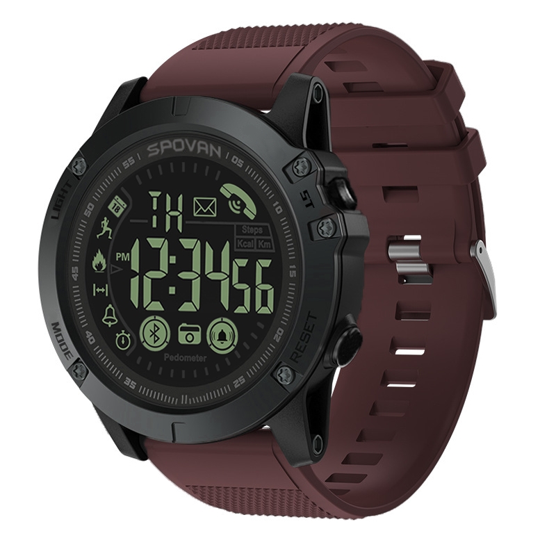 SPOVAN PR1 Outdoor Waterproof Luminous Bluetooth Watch. 