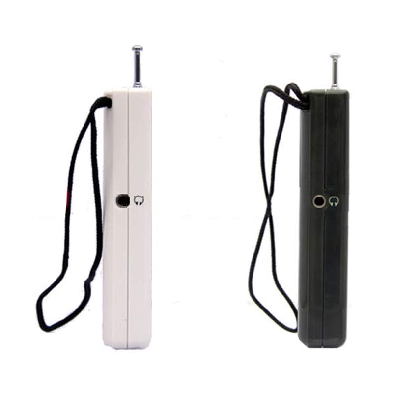 R-218 AM/FM/TV Radio Sound Pocket Receiver with Built-In Speaker Portable Radio FM:76.0-108.0MHz Internet Radio. 