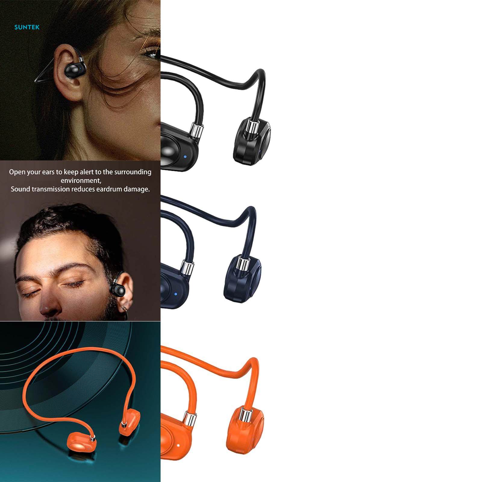 Headphones IPX5 Waterproof Sweat Resistant Calling Wireless for Workout. 
