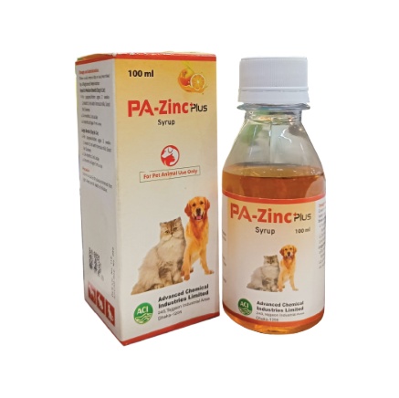 PA-Zinc Plus Syrup For Pet Cat And Dog-100ml