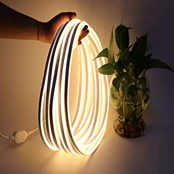 15 feet Neon Light Strip DC12V Flexible DIY LED SMD 2835 120LEDs/M IP67 Waterproof DIY Light warm Home Decoration - Rgb Led Strip Light