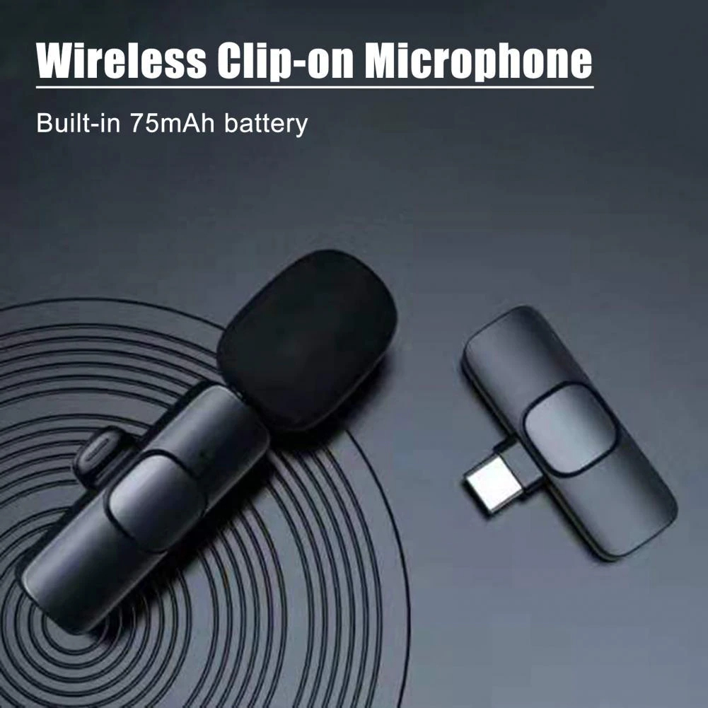 K8 Wireless Microphone  (Type c) - Microphone. 
