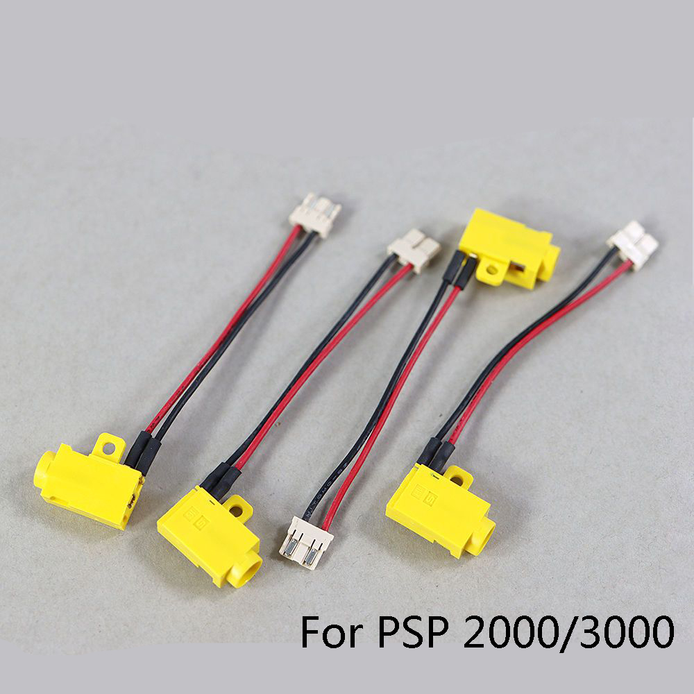 Power Port For PSP 1000 2000 3000 Power Charger Port Outlet Charge Jack Connector DC Female Socket Jack Console Replacement Part. 