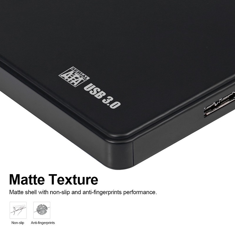Hard Drive Enclosure Adapter USB 3.0 to SATA External Hard Disk Case Compatible for 2.5 Inch 9.5mm 7mm Sandisk, WD, Seagate, Toshiba, Samsung, Hitachi SATA III, HDD, SSD 6TB,PS5, PS4. 
