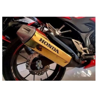 HONDA CBR Silencer Metal Exhaust Cover Golden Colour Daraz .bd