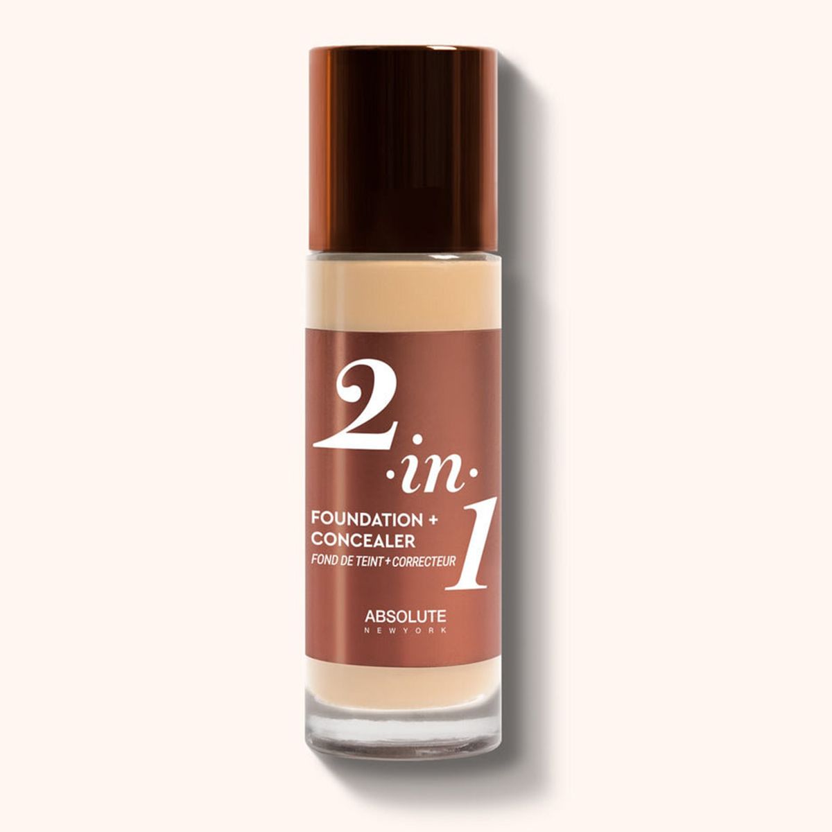 Absolute New york - 2-in-1 Foundation + Concealer Mffc01 Cool Porcelain